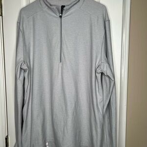 Lululemon Men’s Surge Warm 1/2 Zip Pullover - Heathered Gray - Size XL